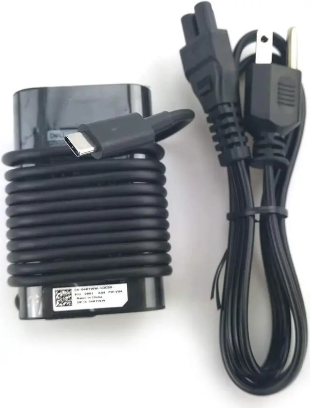 Alt view image 2 of 7 - New 30W 5V 12V 20V 1.5A Type-C HKA30NM150 Laptop AC Adapter Compatible for Dell DA30NM150 8XTW5 08XTW5 ADP-30CD BA 00RVR9 FW-V03 Tablet