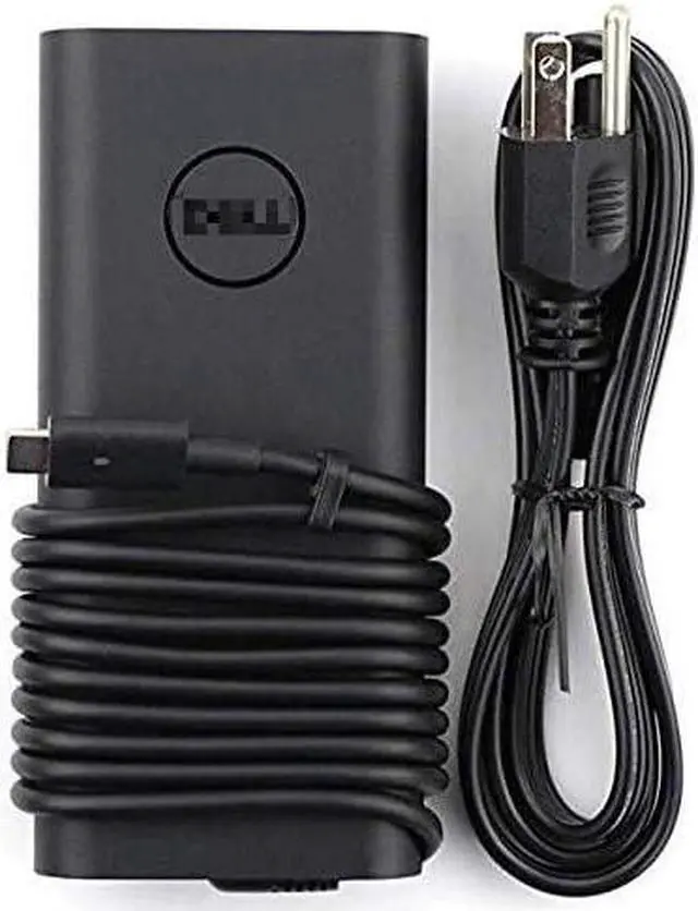 Main image of 130W 20V 6.5A USB Type C 0K00F5 HA130PM170 AC Power Adapter Compatible for Dell XPS 15,XPS 15 2-in-1 9575 Charger, Compatible with P/N: 0K00F5, K00F5 Power Adapter with US Cable