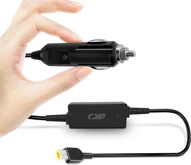 Alt view image 5 of 7 - CYD Laptop car Charger 65w Replacement for Lenovo IdeaPad Yoga 2-11 11.6"/2 Pro 13.3" Ultrabook Yoga 370 Yoga 14 460 3.3ft Notebook Power ac Adapter Supply Cord Cable