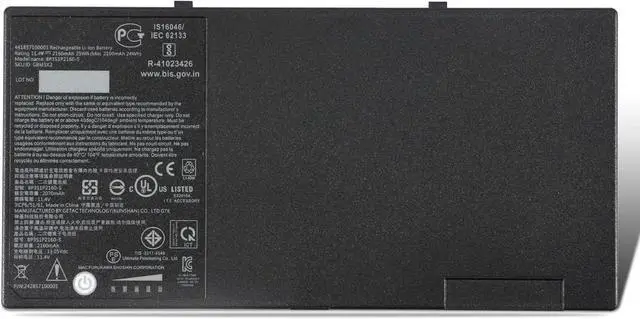 Main image of MULS BP3S1P2160-S Laptop Battery for Getac F110 Tablet PC F110 GGA 734020 G2 G3 G4 BP3S1P2160 BP3S1P2160-S Bateria 11.4V 2160mAh 24WH
