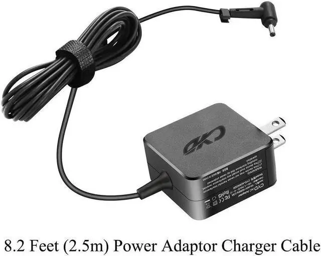 Alt view image 6 of 7 - QYD 65W Laptop Charger Power AC Adapter Replacement for Lenovo 15.6-inch 110 Flex 4 4-1470 4-1570 4-1435 4-1130 Ideapad 510 310 110 100 100s Yoga 710 510 V320-17IKB 81CN Battery Power Supply Cord