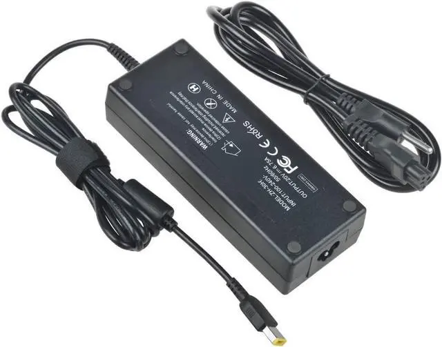 Alt view image 2 of 4 - J-ZMQER AC Adapter Compatible with Lenovo ThinkCentre M910x 10N0 Tiny Desktop 135W Power Cord PSU US