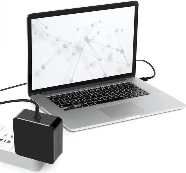 Alt view image 2 of 5 - J-ZMQER 20V 4.5A 90W AC Adapter Charger Compatible with Dell Latitude 7400 2-in-1 USB-C Power Supply