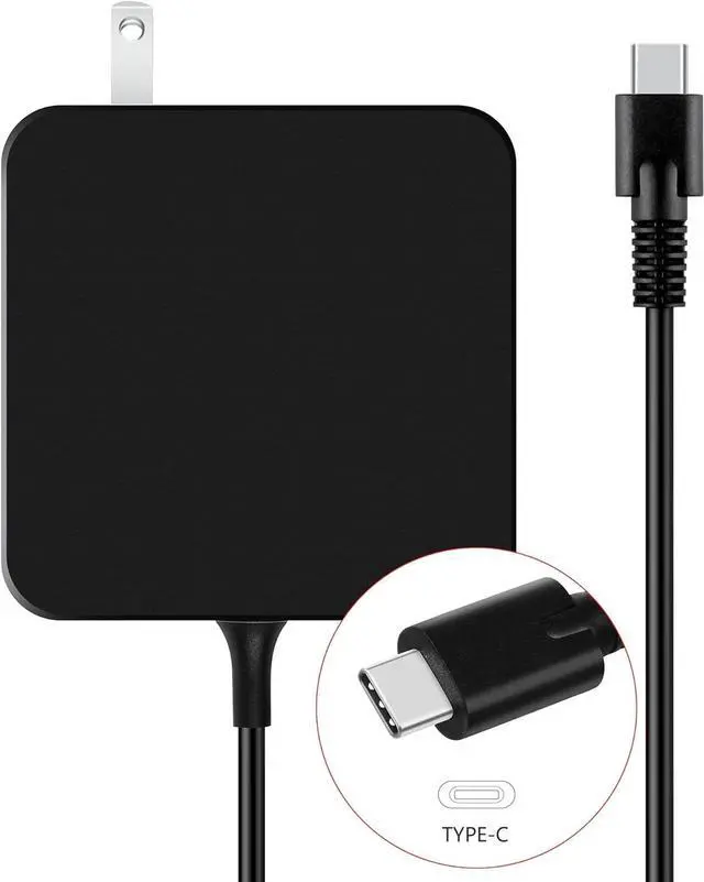 Alt view image 4 of 5 - J-ZMQER 20V 4.5A 90W AC Adapter Charger Compatible with Dell Latitude 7400 2-in-1 USB-C Power Supply