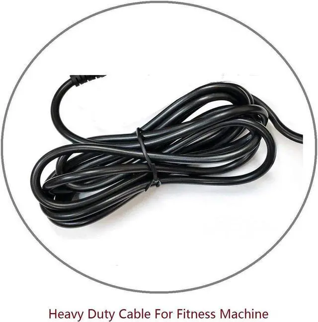 Alt view image 2 of 5 - AC Adapter Compatible with PROFORM Smart HIIT H7 Elliptical PFEL08920.0