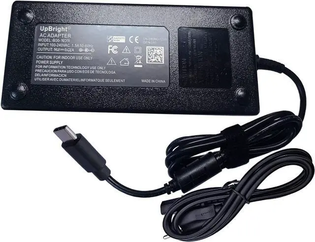 Main image of UpBright 100W USB-C AC Adapter Compatible with Wacom Mobilestudio Pro 16 DTH-W1621 DTHW1621HK0A DTH-W1620 DTH-W1620H/K0 13 DTH-W1320 DTH-W1321 DTHW1321HK0A Tablet ACK42714 ADP-100PB B POW-A133 Charger