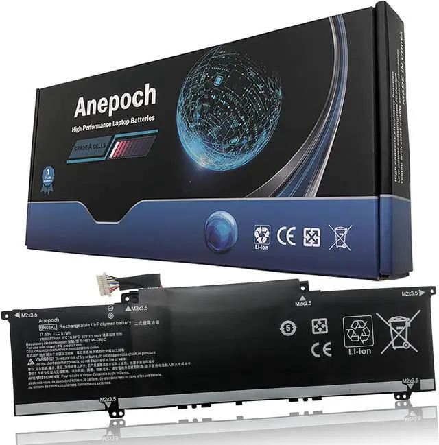 Main image of Anepoch BN03XL Laptop Battery Replacement for HP Envy X360 13-AY 13-AR 13-BA X360 15 2020 15-ED0000 15-ee 15-EU0XXX HSTNN-DB9N HSTNN-OB1O L73965-271 L76965-2C1 L76965-AC1 11.55V 51Wh 4195mAh