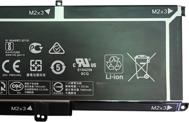 Alt view image 3 of 5 - IZKROR ZG06XL 95.9Wh 8310mAh Battery Replacement for HP Elitebook 1050 G1 ZBook Studio G5 X360 G5 Series Laptop HSTNN-1B8H HSTNN-IB8H HSN-Q11C L07045-855 L07046-855 L07351-1C1 ZGO6XL 11.55V