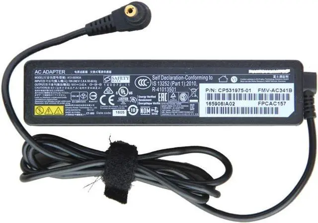 Main image of 65W 19V 3.42A AC Adapter Charger for Fujitsu LifeBook E546 Series