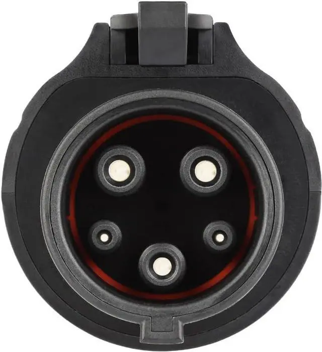 Alt view image 4 of 6 - Replacement Tesla to J1772 Power Adapter, J1772 Tesla Convert AC Adapter, Durable & with Anti Drop Lock Design, Compatible with All J1772 EV Cars