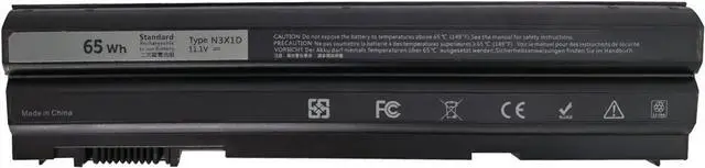 Main image of NBULBL N3X1D Laptop Battery Replacement for DELL Latitude E5420 E5430 E5520 E5530 E6420 E6520 E6430 E6440 E6530 E6540 Notebook 8858X T54FJ M5Y0X 11.1V 65Wh