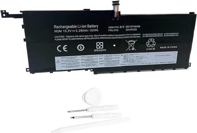 Main image of Aluo 00HW028 Replacement Laptop Battery for Lenovo ThinkPad X1 Carbon 4th Gen X1 Yoga 1st 2nd Gen Series 00HWO28 00HW029 01AV438 01AV439 01AV409 01AV458 01AV473 01AV457 SB10F46466 SB10F46467
