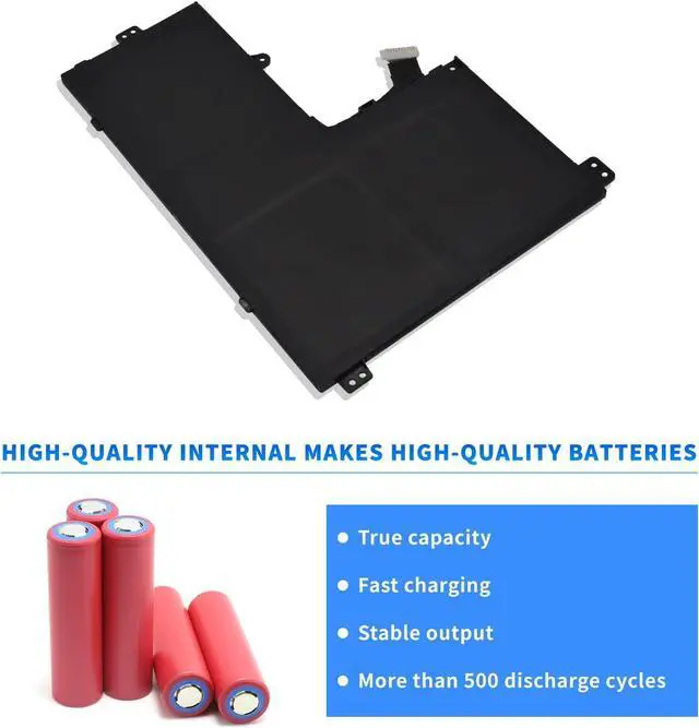 Alt view image 6 of 7 - HXPKH A31-CA14 Laptop Battery for Getac A31-CA14 3ICP5/70/81 31CP5/70/81 Series Battery 11.55V 50Wh/4335mAh