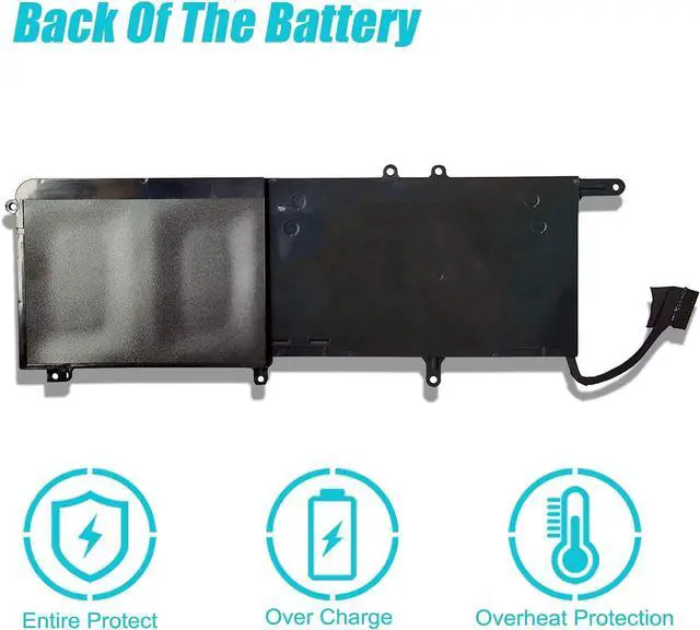 Alt view image 6 of 7 - TsuLin 9NJM1 Laptop Battery Compatible with Dell Alienware 15 R3 R4 17 R4 R5 Series 44T2R 0546FF 0HF250 HF250 MG2YH 0MG2YH 11.4V 99Wh 8330mAh