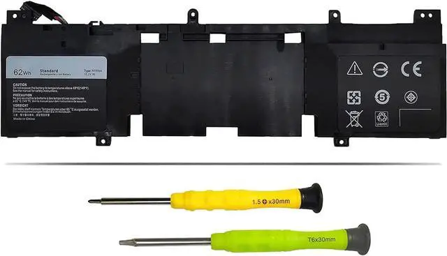Main image of TsuLin N1WM4 62Wh 15.2V Li-ion Laptop Battery Compatible with Dell Alienware 13 R2 13.3" 2VMGK