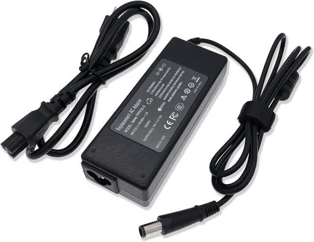 Alt view image 5 of 6 - LYeccl AC Power Adapter for HP 24-dp0317c 24-df1367c All-in-One Desktop PC Charger Supply Cord Replacement
