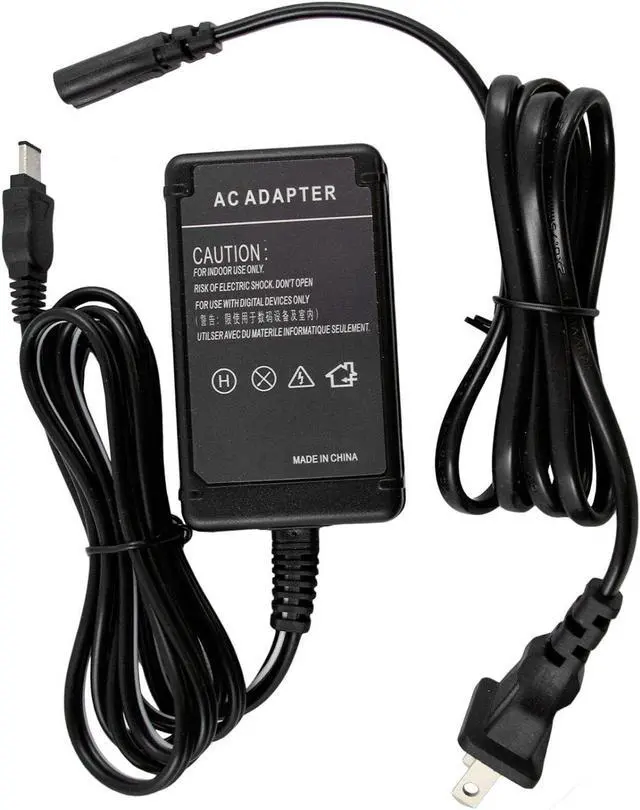 Alt view image 2 of 2 - AC Adapter for Sony HandyCam DCR-TRV10 DCR-PC9 DCR-PC120BT DCR-TRV740 Power Supply Cord