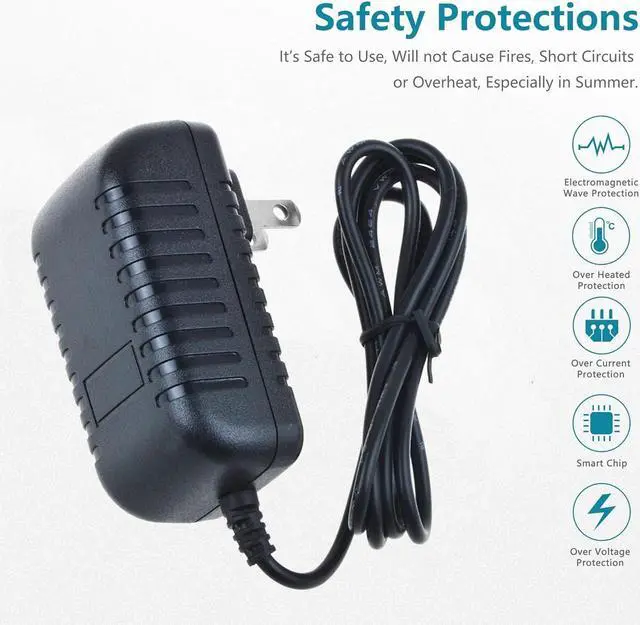 Alt view image 3 of 5 - Dysead AC+Car Adapter for Encore M719 Android WI-FI Tablet PC Power Supply Cord Charger PSU