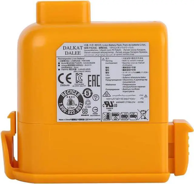 Main image of Dalkat Dalee for LG Cord Zero A9 Battery Replacement Batteries for LG Cord Zero A9 A9K-CORE A9MAX A9T-Ultra A9S A9K-PRO A9M A9MULTI A958 A958SA A9 Plus A929K A905M A907GMS A905RM A908MVR
