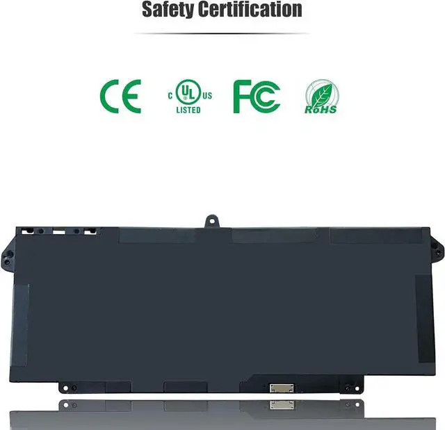 Alt view image 7 of 7 - INTIFO 63Wh 7FMXV Laptop Battery Compatible with Dell Latitude 5320 7320 7420 7520 Series Notebook TN2GY 4M1JN 1PP63 9JM71 HDGJ8 MHR4G [15.2V 63Wh 4-Cell]