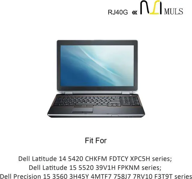 Alt view image 4 of 7 - MULS RJ40G 3500mAh Laptop Battery Replacement for Dell Latitude 14 5420 Latitude 15 5520 Precision 15 3560 Laptop 01K2CF 075X16 WY9DX P137G P137G001 P104F P104F001 0WK3F1 0M3KCN 005R42 63Wh 3-Cells