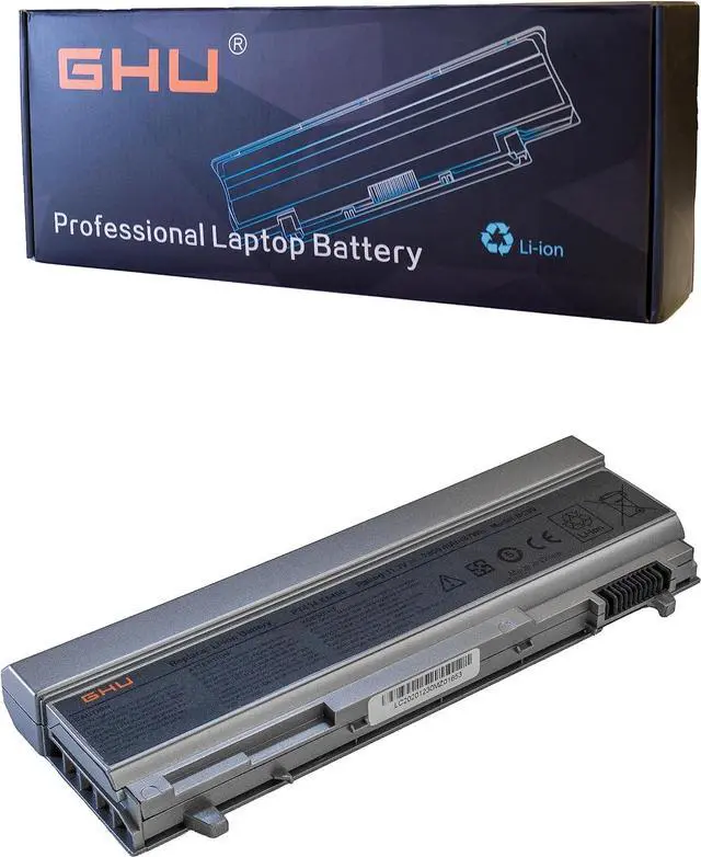 Main image of GHU New Battery 87 WHR Compatible for Dell Latitude Laptop KY265 KY266 KY268 PY434 4M529 KY477 4N369 for E6400 E6410 E6510 E6500 312-0748 312-0749 w0x4f w1193 ky265 ky477 4m529 4n369 fu268