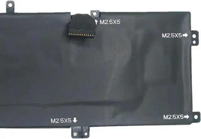 Alt view image 6 of 7 - 7XINbox 11.1V 91WH 9 Cell 245RR 7D1WJ Replacement Laptop Battery for Dell XPS 15 9530 Precision M3800 Laptop T0TRM H76MV 0H76MY 07D1WJ Y758W