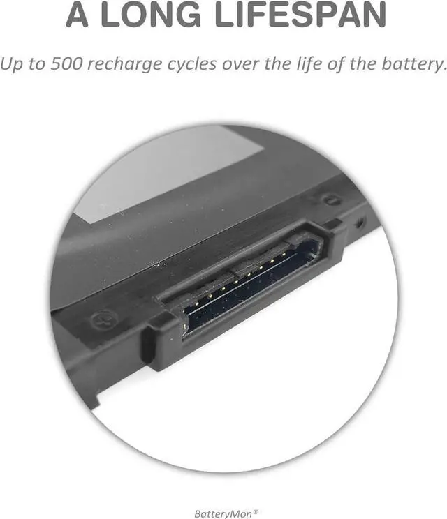 Alt view image 5 of 6 - WDX0R Laptop Battery for dell Inspiron 15 5565 5567 5568 5578 7560 7570 7579 7569 13 5368 5378 7368 7378 17 5765 5767 5770 Series Notebook Battery Fits 3CRH3 T2JX4 FC92N CYMGM [42Wh/11.4v]