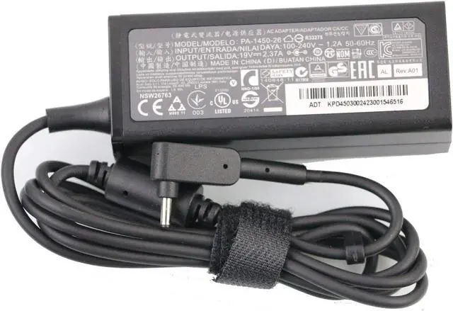 Main image of for Acer 45W 19V 2.37A AC Adapter Charger PA-1450-26 A13-045N2A 3.0 * 1.1