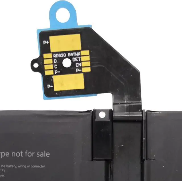 Alt view image 4 of 6 - IZKROR G3HTA052H 45.8Wh 6041mAh 6-Cells Battery Replacement for Microsoft Surface Lapto 3 Gen 13.5 Inch Keyboard Base 1867 1868 Series Laptop DYNT02 7.58V