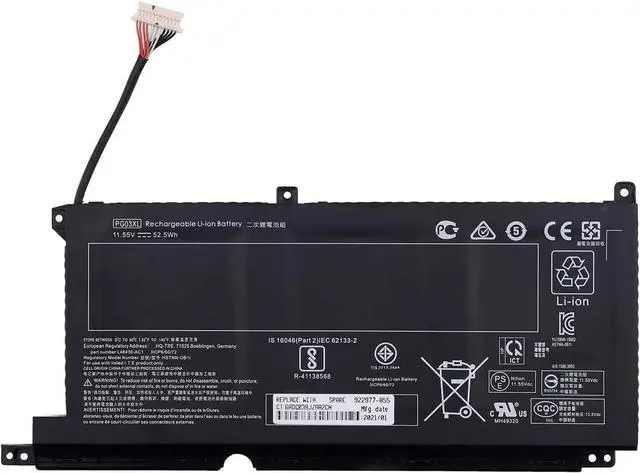 Main image of Powerforlaptop Laptop/Notebook Replacement Battery Compatible with HP Spectre X360 15-AP011DX 15-AP 15-AP007ND 15-AP010NA 15-AP012DX 15-AP070NZ 15-AP090NZ Series PG03XL PGO3XL 831758-005 HSTNN-LB7C