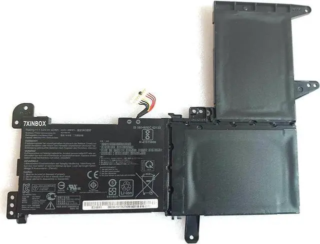 Main image of 11.52V 42Wh B31N1637 0B200-02590200 Laptop Battery Replacement for ASUS VivoBook 15 X510 X510UA X510UF X510UQ S15 S510UA S510UQ S510UN F510U