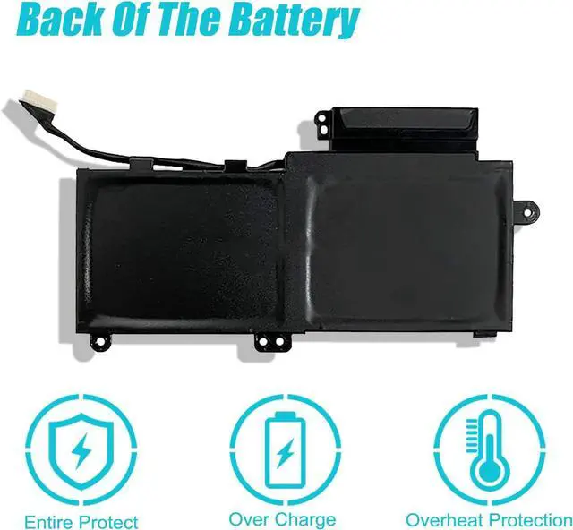 Alt view image 4 of 7 - NU02XL Laptop Battery Replacement for HP Pavillion X360 M1 M1-U001DX 11-U007TU 11-U018CA 11-U012TU 11-U020CA Series 844200-850 843535-541 NU02035XL HSTNN-UB6U HSTNN-UB6V TPN-W117 7.7V 35Wh