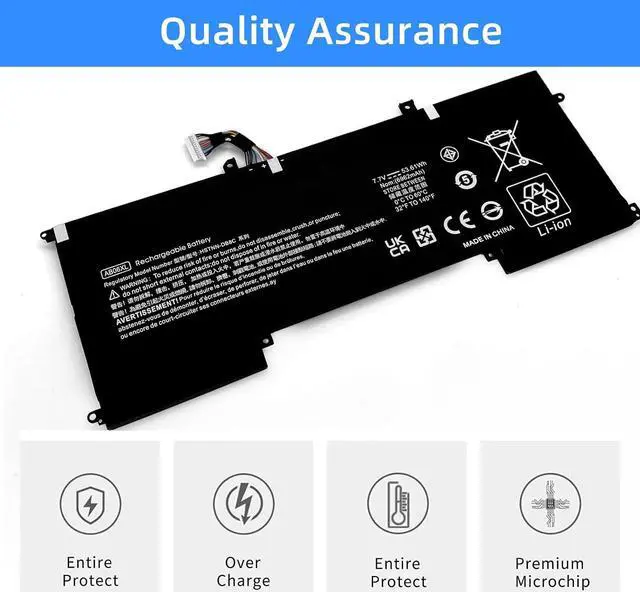Alt view image 4 of 7 - NBULBL AB06XL Replacement Laptop Battery Compatible with Hp Envy 13 2017 13-AD019TU AD022TU AD023TU AD024TU AD025TU AD026TU AD027TU TPNI128 Series HSTNN-DB8C 921408-2C1 921438-855