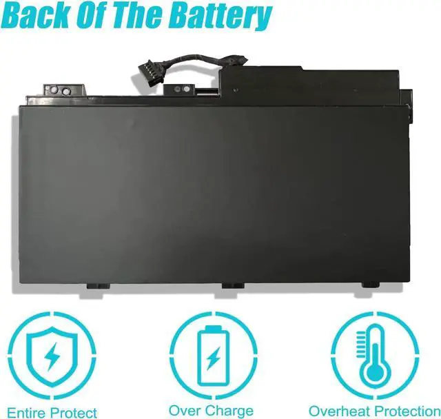 Alt view image 4 of 7 - AI06XL 808397-421 96Wh 6-Cell Laptop Battery Replacement for HP ZBook 17 G3 Series 808451-001 808451-002 HSTNN-LB6X HSTNN-C86C A106XL AI06096XL 11.4V 7860mAh