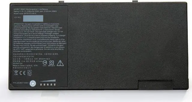 Main image of Ding BP3S1P2160 Replacement Battery Compatible with Getac F110 Tablet BP3S1P2160-S 441857100001 3ICP6/51/61(11.4V 25Wh 2160mAh)