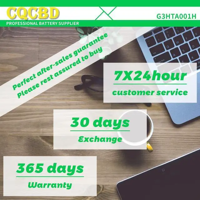 Alt view image 6 of 7 - CQCQ G3HTA001H Battery for 93HTA001H Compatible with Microsoft Surface Book 1st Gen Model 1785 Keyword Laptop (7.57V 8030mA)