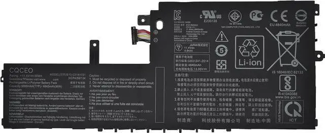 Main image of CQCEO TI04XL Laptop Battery for Hp Envy 17M-CH0013DX 17-CH0026UR 17-CH0027UR Series M24420-1D1 M24563-005 HSTNN-IB9T M24420-1C1 15.12V 55.67Wh