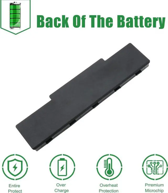 Alt view image 5 of 5 - JIAZIJIA AS07A31 Laptop Battery Replacement for Acer 4710G 4736G 4930G 4920 Series Notebook 10.8V 47.5Wh 4400mAh