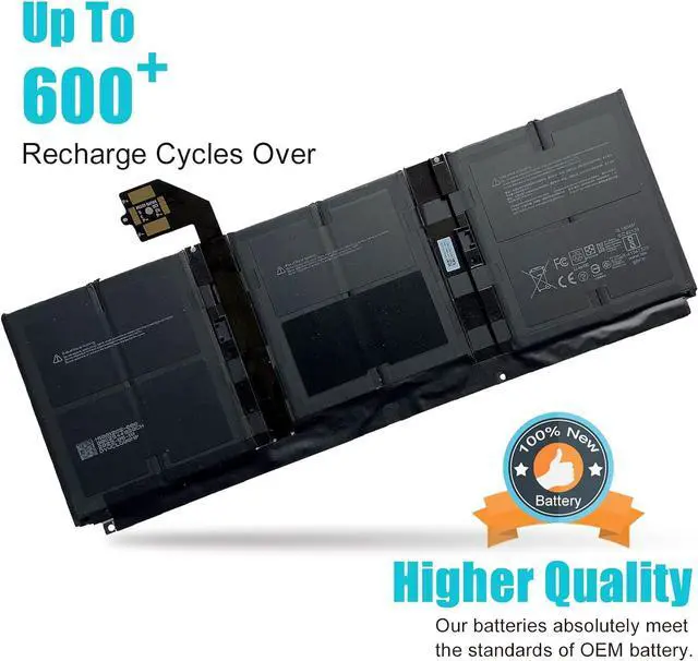 Alt view image 3 of 7 - TsuLin G3HTA052H DYNT02 Laptop Battery for Microsoft Surface Laptop 3 1867 1868 1872 13.5" G3HTA053H G3HTA057H G3HTA058H with Tools 7.58V 45.8Wh 6041mAh