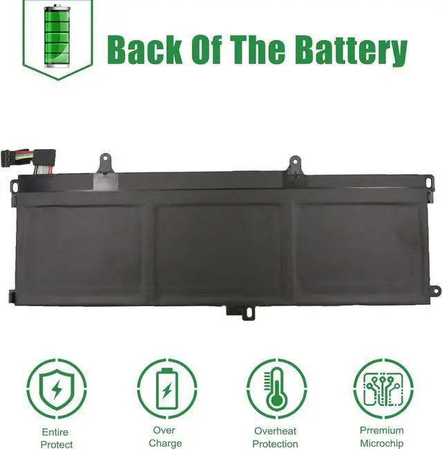 Alt view image 5 of 5 - L20D3P71 SB10W51924 5B10W51823 Battery Replacement for Lenovo ThinkPad T590 T15 P53S P15S Series 02DL012 L18M3P71 SB10K97650 02DL011 L18L3P71 SB10K97649 SB10T83156 SB10T83157 SB10W51930 11.52V 57Wh