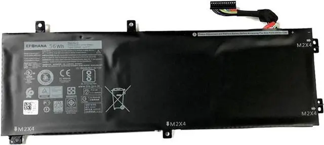Main image of EFOHANA H5H20 Laptop Battery Replacement for Dell 15 9550 9560 9570 5510 5520 5530 Series Notebook 62MJV M7R96 05041C 5D91C 11.4V 56Wh 4649mAh