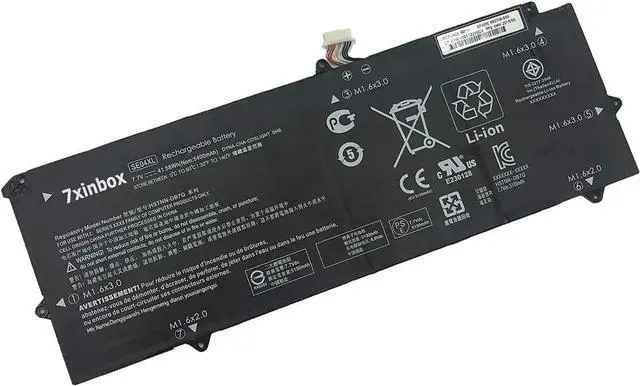 Main image of 7XINbox 7.7V 41.58Wh 5400mAh SE04XL Replacement Laptop Battery for HP Pro X2 612 G2 Series 860708-855 860724-2B1 860724-2C1 HSTNN-DB7Q