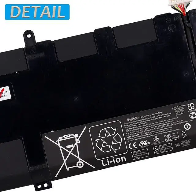 Alt view image 3 of 4 - E-YIIVIIL Replacement Battery SU06XL Compatible with HP Spectre X360 15 Series 15-DF HSTNN-DB8W L29048-271 Battery