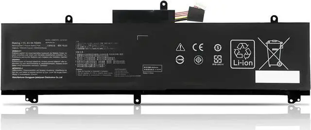 Main image of C41N1837 Laptop Battery Compatible with ASUS Rog Zephyrus GA502 GA502D GA502DU GA502GU GA502IV GU502 GU502DU GU502GV GU502LU GU502LW GU502LV GX502GV GX502GW GU532 GX532 GU532GU Series(15.4V 76Wh)