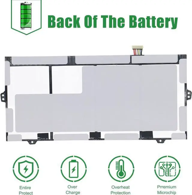 Alt view image 6 of 6 - JIAZIJIA AA-PBRN4TR Laptop Battery Replacement for Samsung Galaxy Chromebook XE930QCA XE930QCA-K02US XE930QCA-K01US Series Notebook 7.7V 47.9Wh 6230mAh