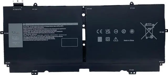 YXKC 52TWH Replacement Laptop Battery Compatible with Dell XPS 13 