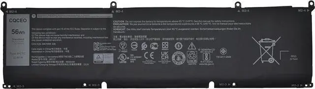Main image of CQCEO VJ8BPS57 Battery for Sony VAIO S15 2019 Laptopo Series 31CP5/57/80 11.4V/40Wh/3520mAh
