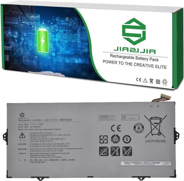 Main image of JIAZIJIA AA-PBSN3KT Laptop Battery Replacement for Samsung Notebook 7 NP730XBE NP930MBE Series Notebook 11.5V 55Wh 4800mAh