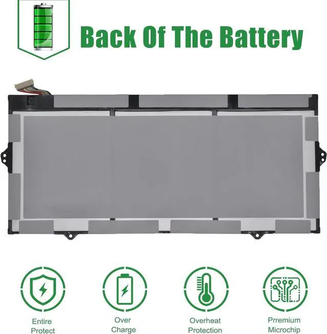 Alt view image 5 of 5 - JIAZIJIA AA-PBSN3KT Laptop Battery Replacement for Samsung Notebook 7 NP730XBE NP930MBE Series Notebook 11.5V 55Wh 4800mAh